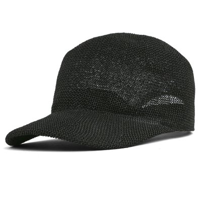 Straw Hat - Gårda Hvar Straw cap (black)