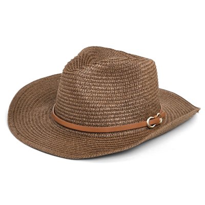 Straw Hat - Gårda Kos Western Hat (brown)