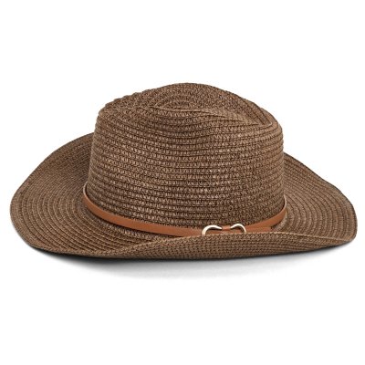 Straw Hat - Gårda Kos Western Hat (brown)