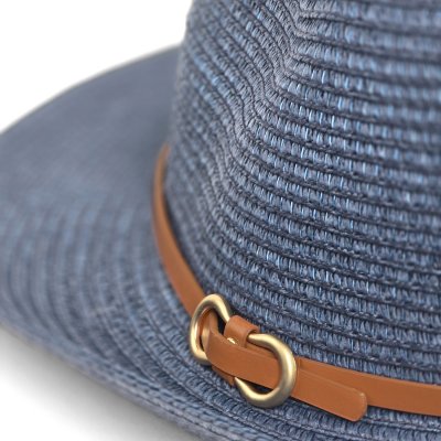 Straw Hat - Gårda Kos Western Hat (blue)
