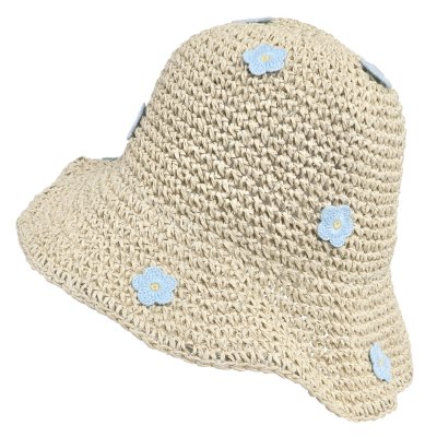 Straw Hat - Gårda Lisbon Bucket hat (beige)