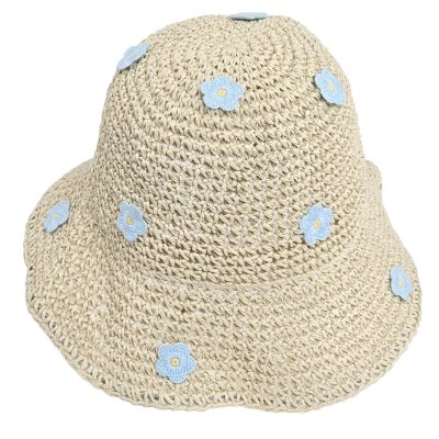 Straw Hat - Gårda Lisbon Bucket hat (beige)