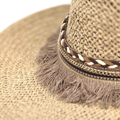 Straw Hat - Gårda Malaga Western Hat (nature)