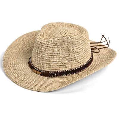 Straw Hat - Gårda Marseille Western Hat (beige)