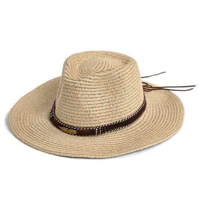 Straw Hat - Gårda Marseille Western Hat (beige)