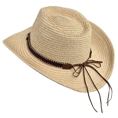 Straw Hat - Gårda Marseille Western Hat (beige)