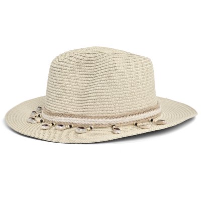 Straw Hat - Gårda Nerja Fedora (beige)