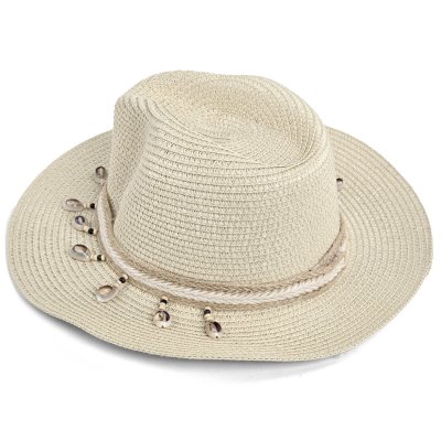 Straw Hat - Gårda Nerja Fedora (beige)