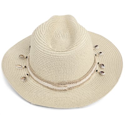 Straw Hat - Gårda Nerja Fedora (beige)