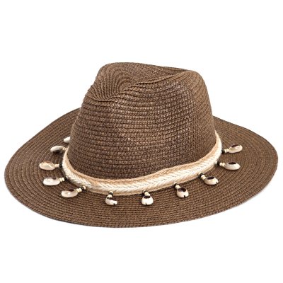 Straw Hat - Gårda Nerja Fedora (brown)