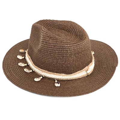 Straw Hat - Gårda Nerja Fedora (brown)