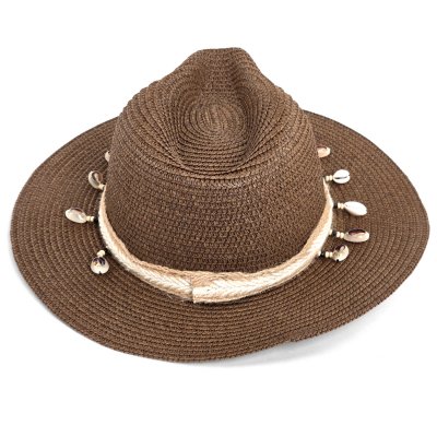 Straw Hat - Gårda Nerja Fedora (brown)