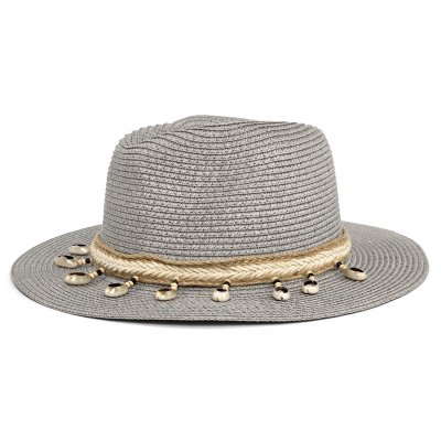 Straw Hat - Gårda Nerja Fedora (grey)