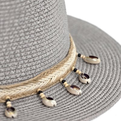 Straw Hat - Gårda Nerja Fedora (grey)