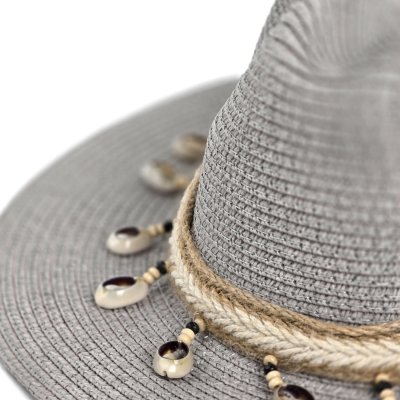 Straw Hat - Gårda Nerja Fedora (grey)