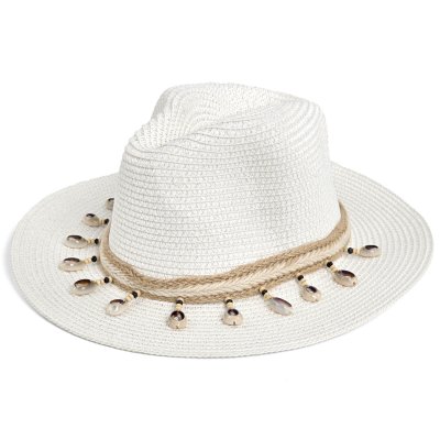 Straw Hat - Gårda Nerja Fedora (white)