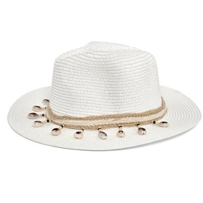 Straw Hat - Gårda Nerja Fedora (white)