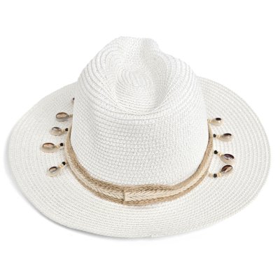 Straw Hat - Gårda Nerja Fedora (white)