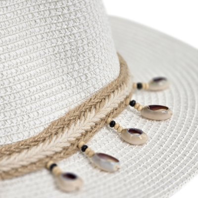 Straw Hat - Gårda Nerja Fedora (white)