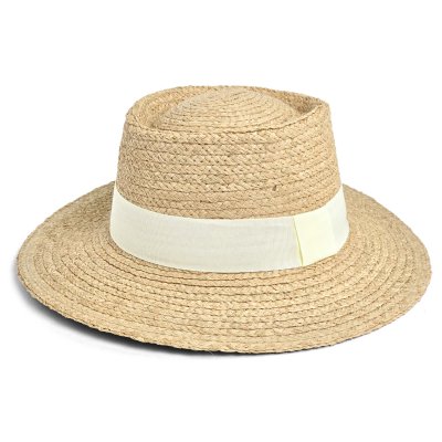 Straw Hat - Gårda Palma Gambler (nature/beige)