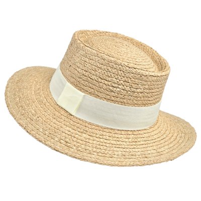 Straw Hat - Gårda Palma Gambler (nature/beige)