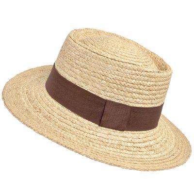 Straw Hat - Gårda Palma Gambler (nature/brown)