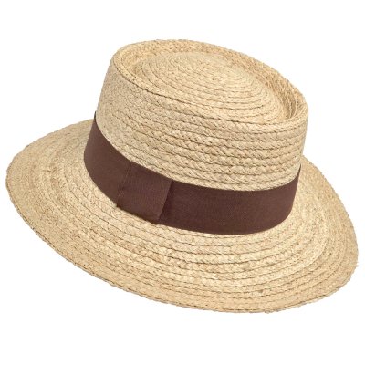 Straw Hat - Gårda Palma Gambler (nature/brown)
