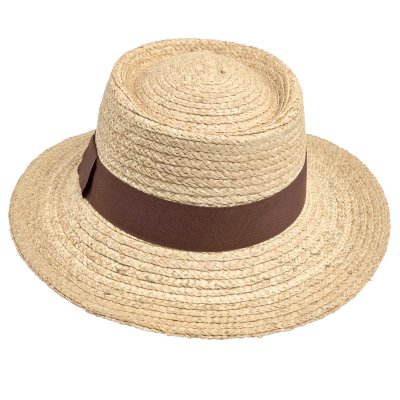 Straw Hat - Gårda Palma Gambler (nature/brown)