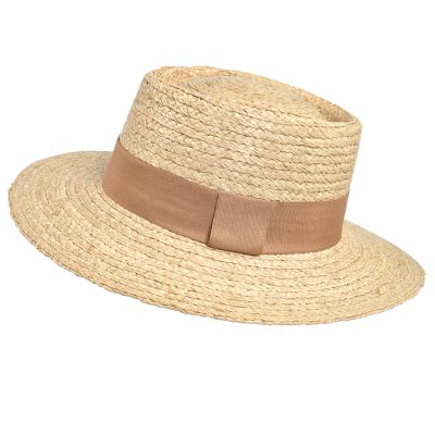 Straw Hat - Gårda Palma Gambler (nature/khaki)