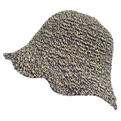 Straw Hat - Gårda Portofino Bucket hat (blue)