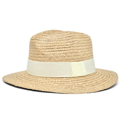 Straw Hat - Gårda Positano Fedora (nature/beige)