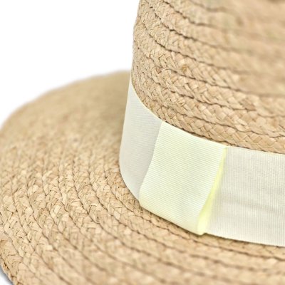 Straw Hat - Gårda Positano Fedora (nature/beige)