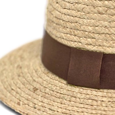 Straw Hat - Gårda Positano Fedora (nature/brown)
