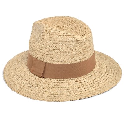 Straw Hat - Gårda Positano Fedora (nature/khaki)