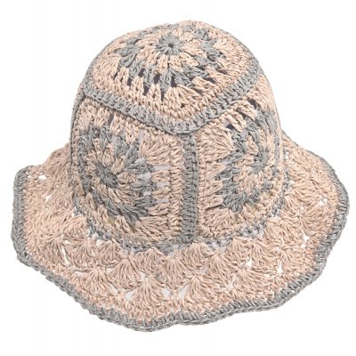Straw Hat - Gårda Rhodes Bucket hat (pink)