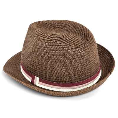 Straw Hat - Gårda Seville Trilby (brown)