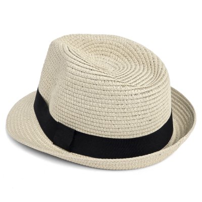 Straw Hat - Gårda Seville Trilby (beige)
