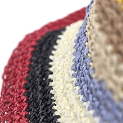 Straw Hat - Gårda Sorrento Bucket hat (dark multi)