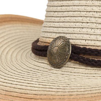 Straw Hat - Gårda Taranto Western Hat (beige)