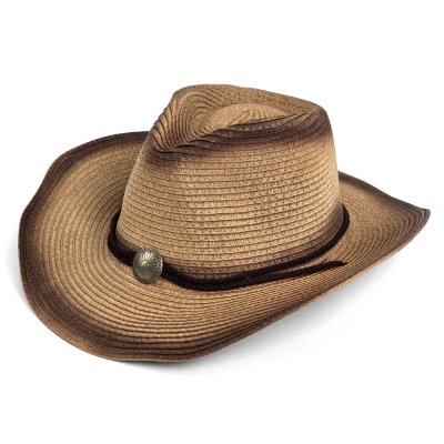 Straw Hat - Gårda Taranto Western Hat (khaki)
