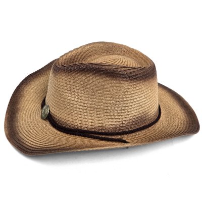 Straw Hat - Gårda Taranto Western Hat (khaki)