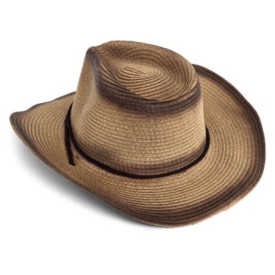 Straw Hat - Gårda Taranto Western Hat (khaki)