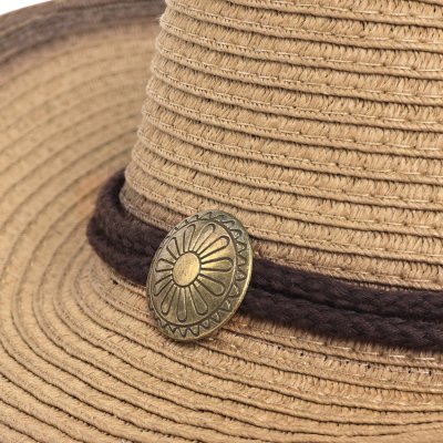 Straw Hat - Gårda Taranto Western Hat (khaki)