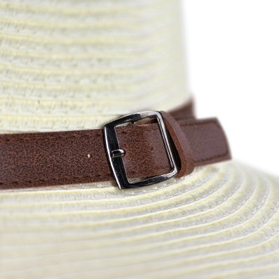 Straw Hat - Gårda Thessaloniki Western Hat (white)