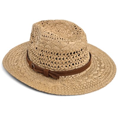 Straw Hat - Gårda Toulon Fedora (khaki)