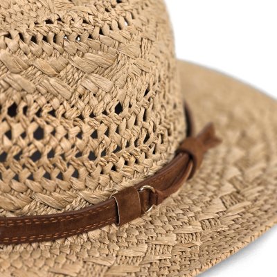 Straw Hat - Gårda Toulon Fedora (khaki)