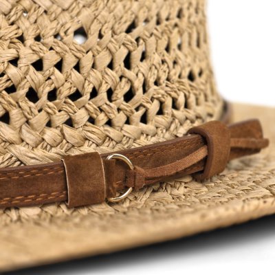 Straw Hat - Gårda Toulon Fedora (khaki)
