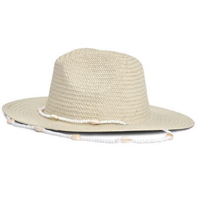Straw Hat - Gårda Valencia Fedora (beige)