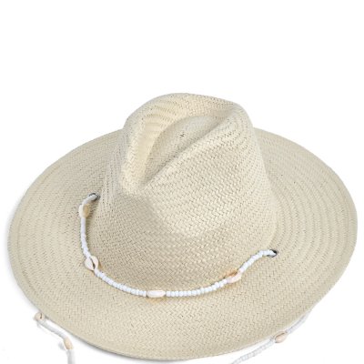 Straw Hat - Gårda Valencia Fedora (beige)
