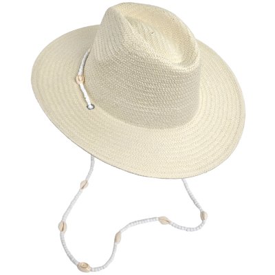 Straw Hat - Gårda Valencia Fedora (beige)